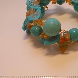 Memory wire bracelet